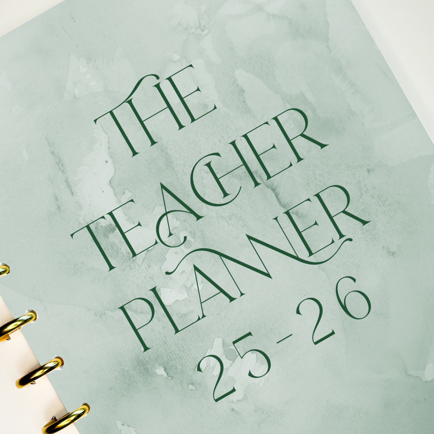 The Teacher Planner 25-26 - Blank