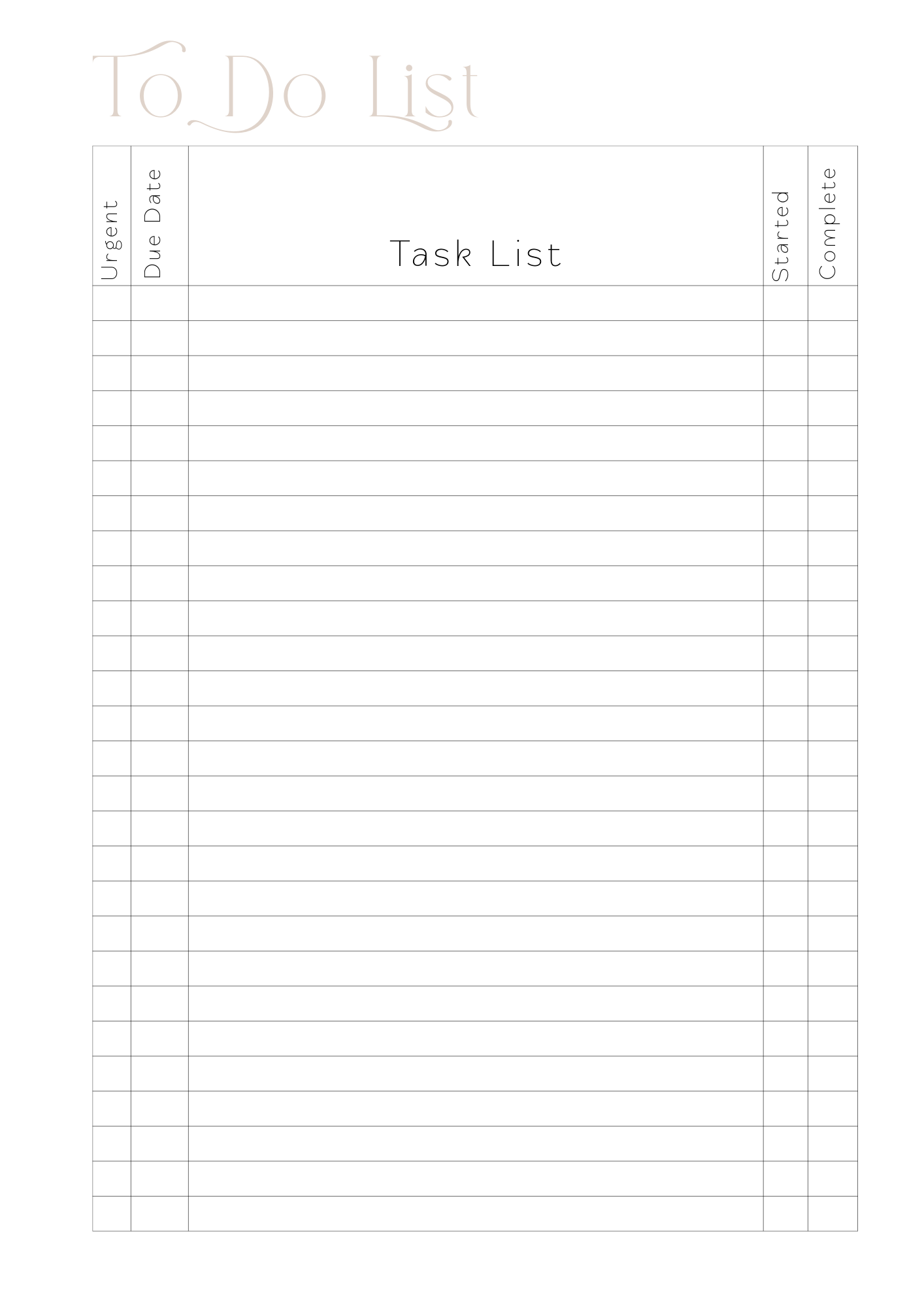 To Do List - Bonus Pack